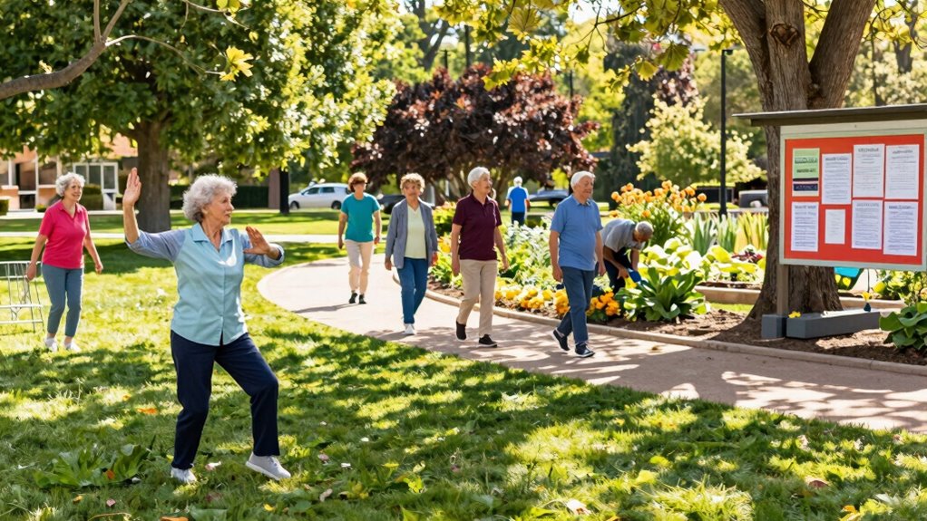 join supportive activity groups