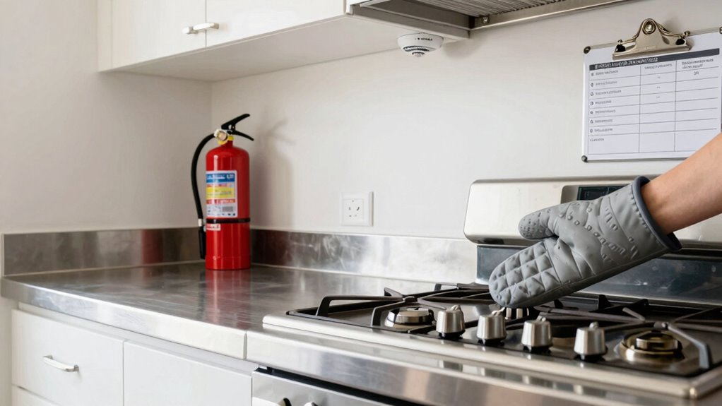 kitchen safety through maintenance