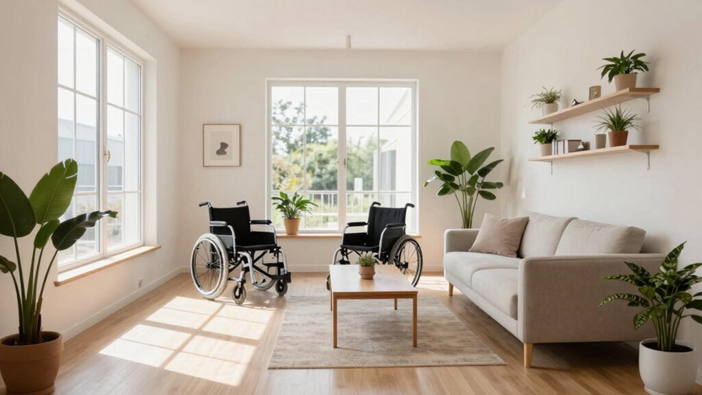maintain open clutter free space