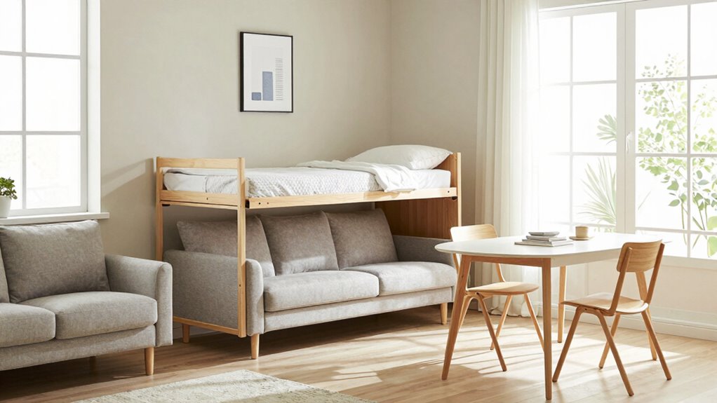 maximize space with smart furniture
