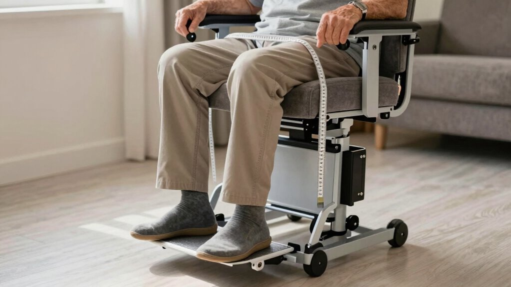 measuring for comfortable lift chair