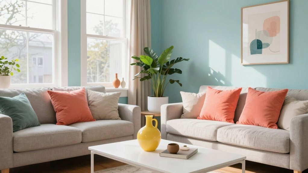 mindful accent color choices