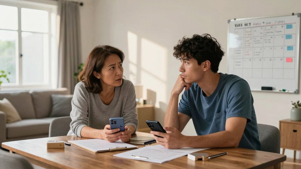 miscommunication impacts shared caregiving