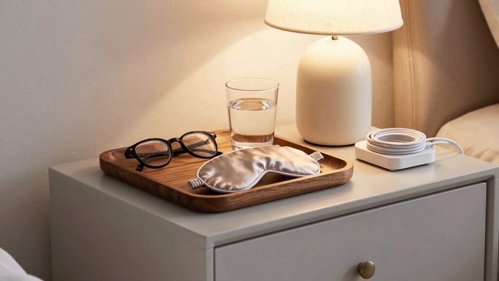 nightstand organization routine