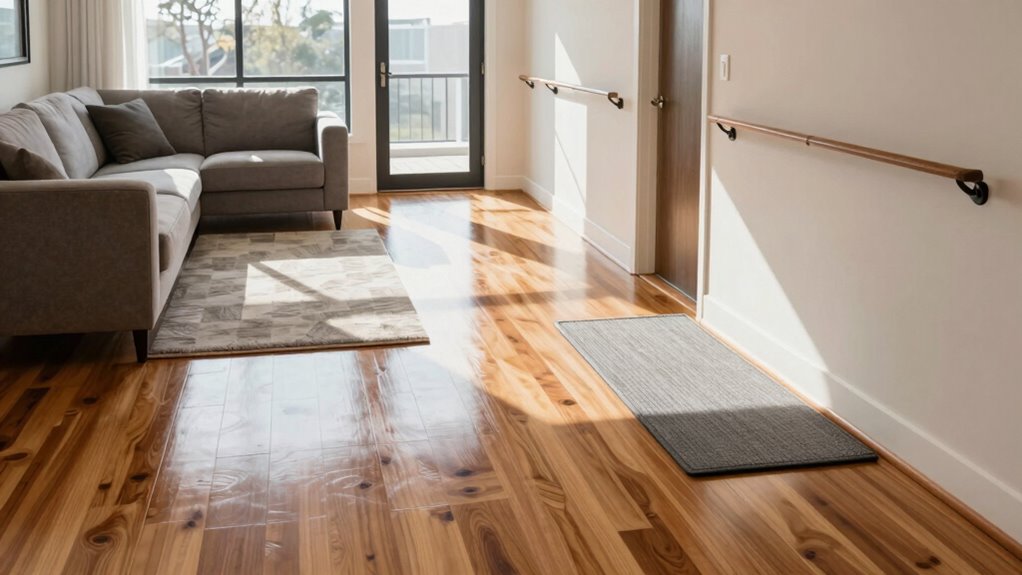 non slip flooring and safety measures