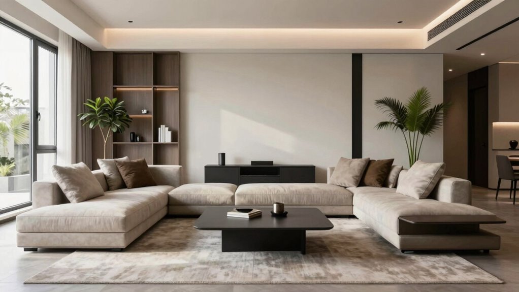 optimize space with furniture