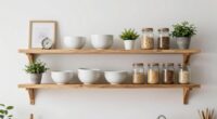 organized and tidy display