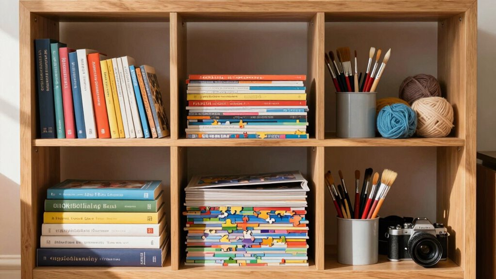 organized hobby rotation schedule