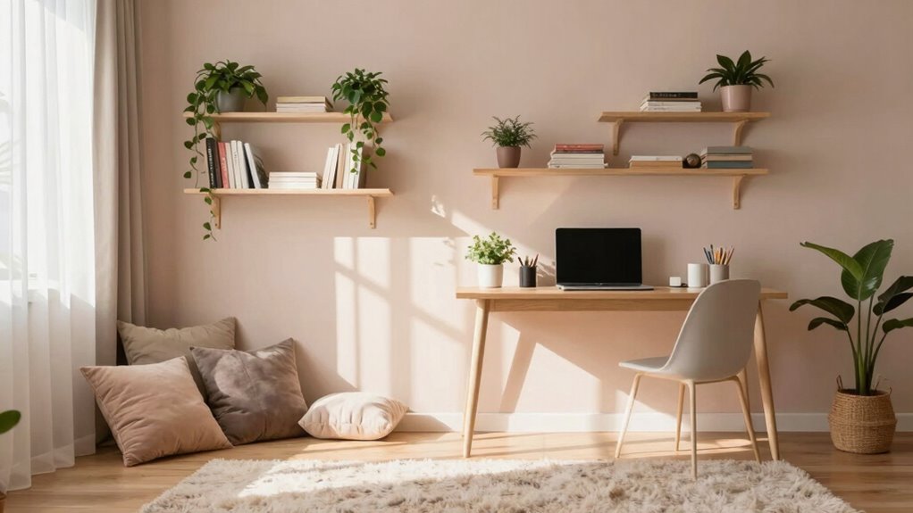 organized peaceful nature inspired sanctuary