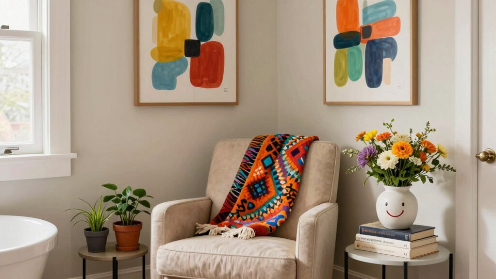 personalized vibrant decorative accents