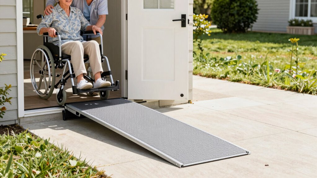 portable lightweight adaptable ramps