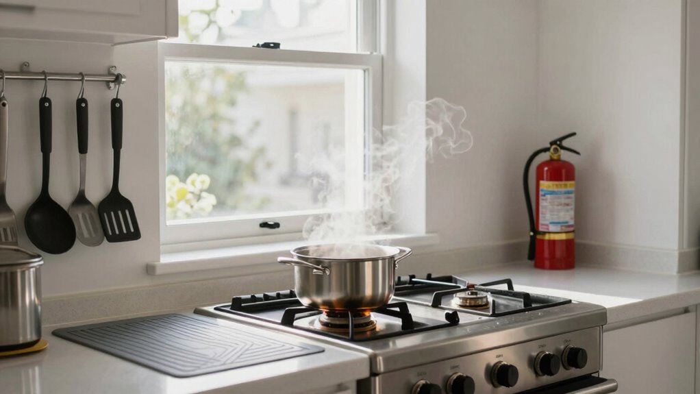 practice safe cooking habits