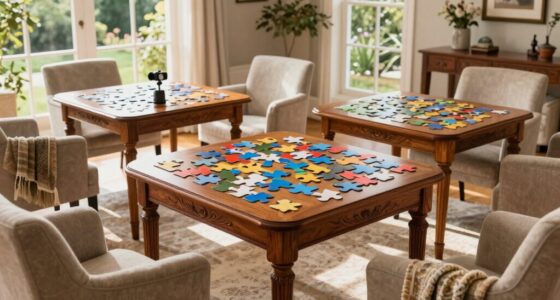premium senior puzzle tables