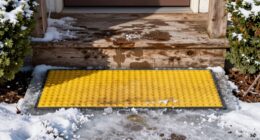 prevent slips on outdoor surfaces