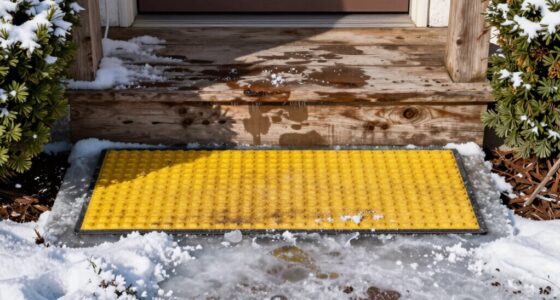 prevent slips on outdoor surfaces