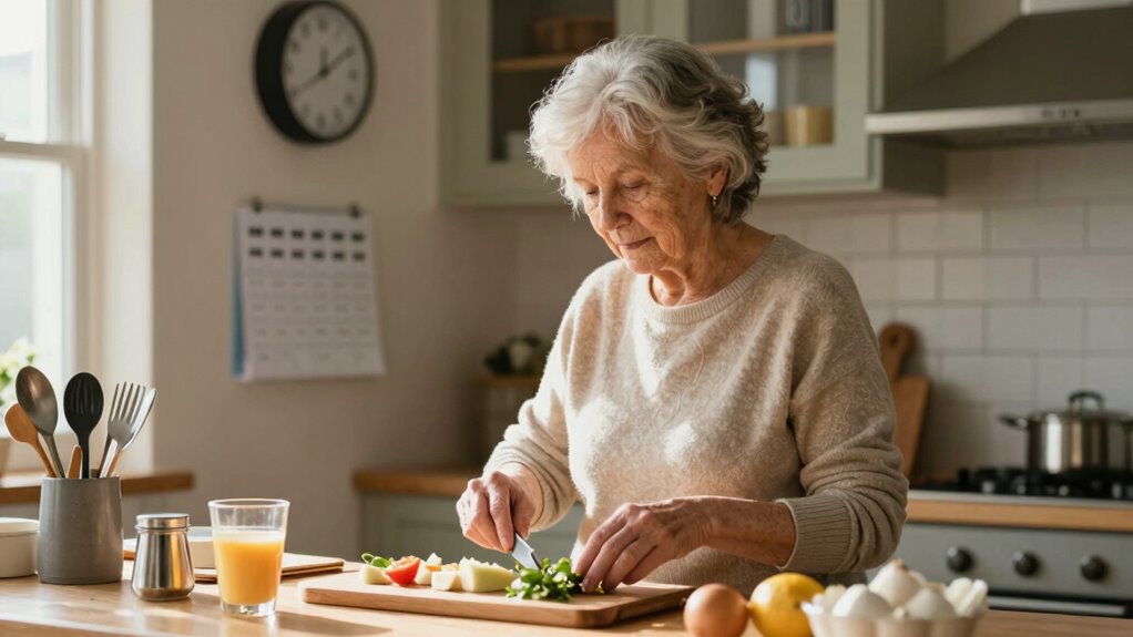 routine independence self care safety