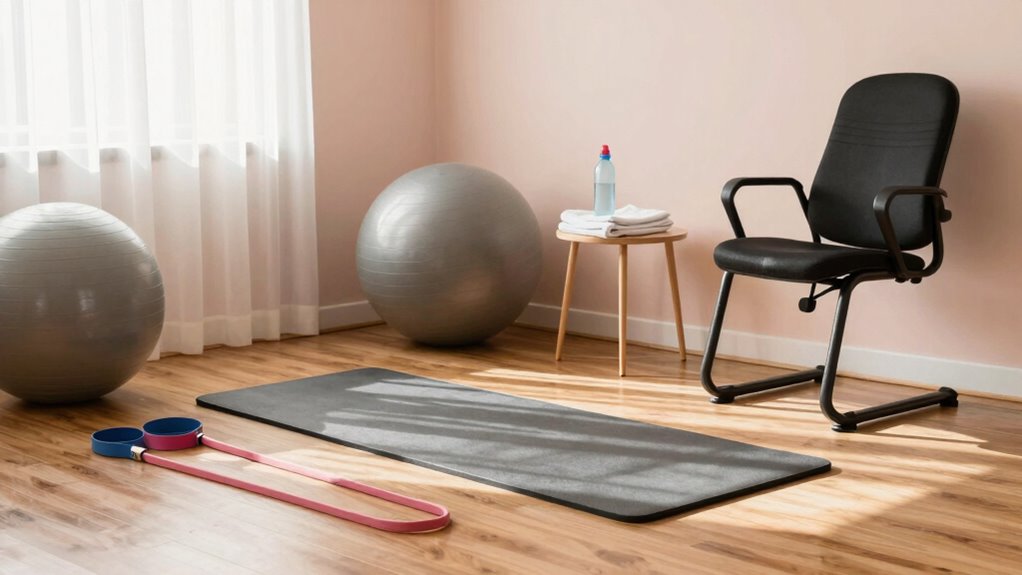 safe and organized recovery space