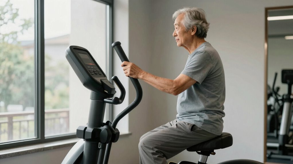 seated low impact cardio exercise