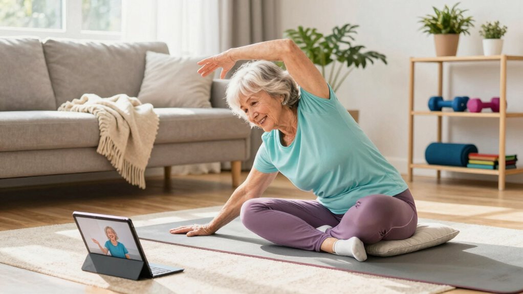 senior friendly enjoyable workouts