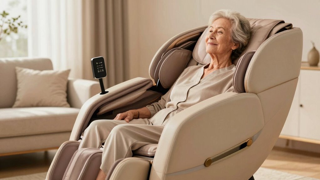 senior friendly massage chair features