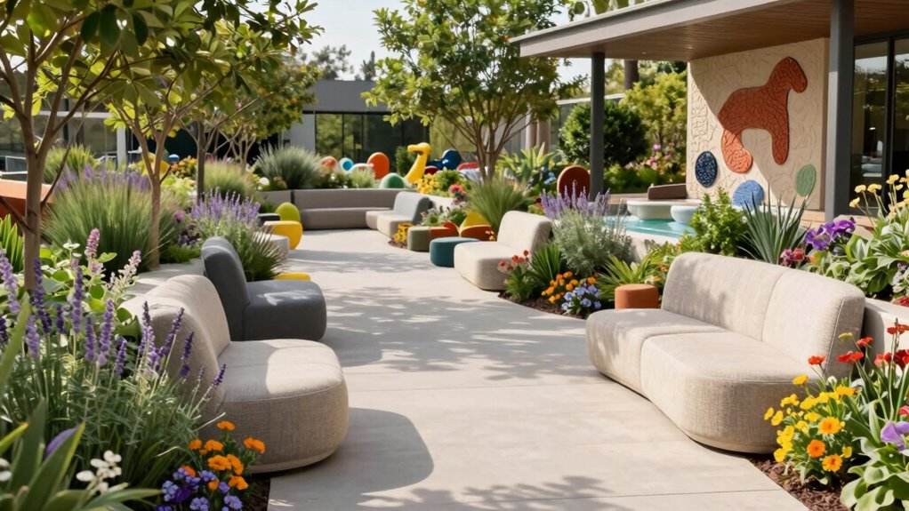 sensory rich calming activity spaces