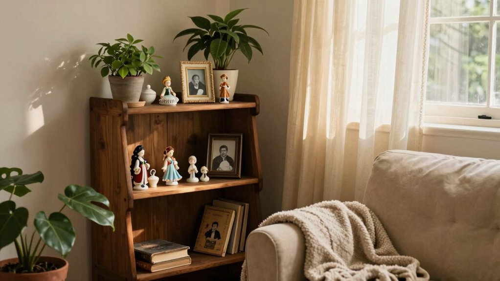 serene balanced keepsake displays