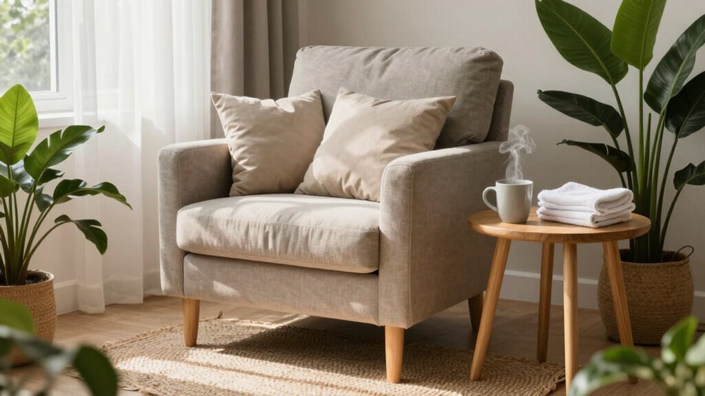 serene nature inspired recovery space