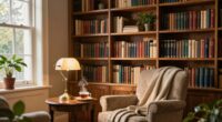 serene retirement reading space