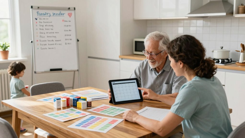 shared caregiving emergency procedures