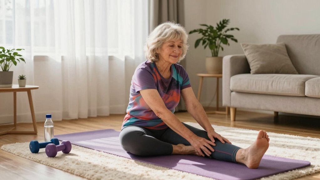 simple at home gentle exercises