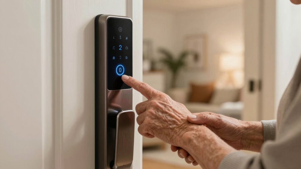 smart locks enhance senior independence