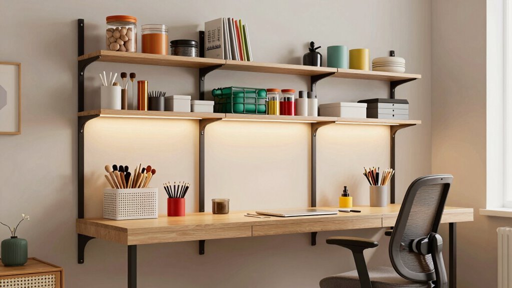 smart storage for focused workspace