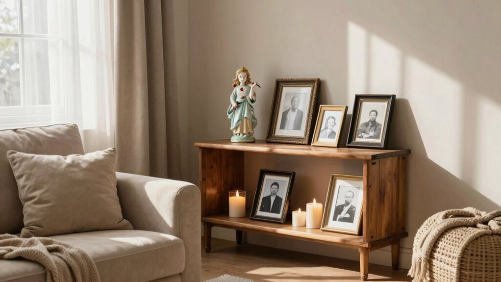 strategic placement of cherished objects