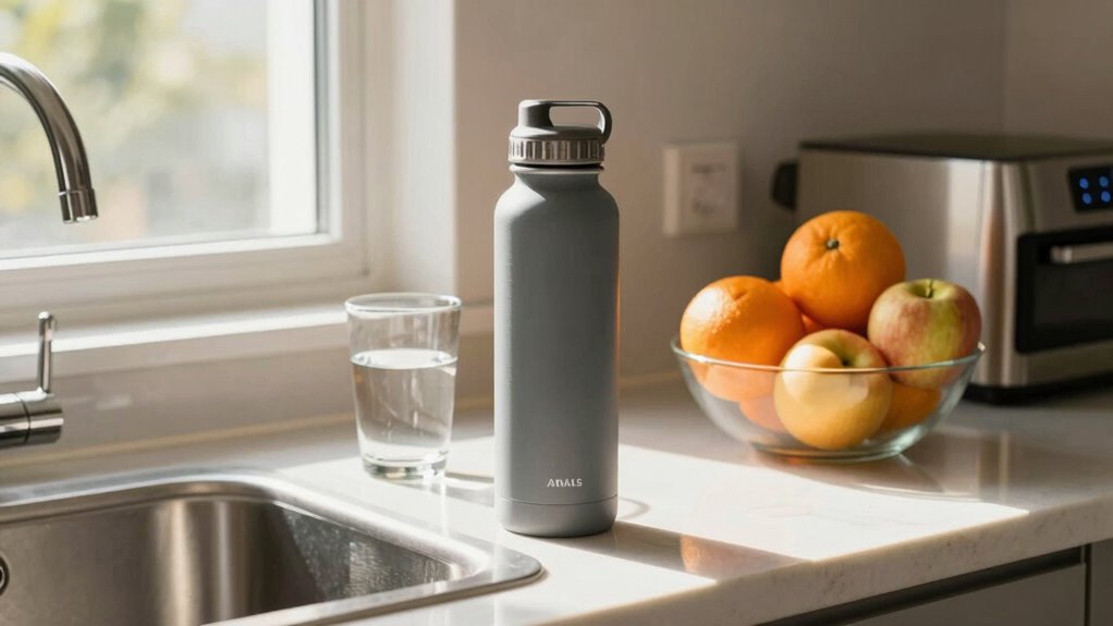 strategic water bottle placement