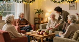 stress free senior holiday gathering