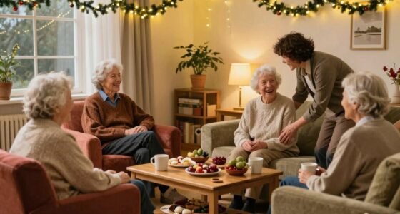 stress free senior holiday gathering