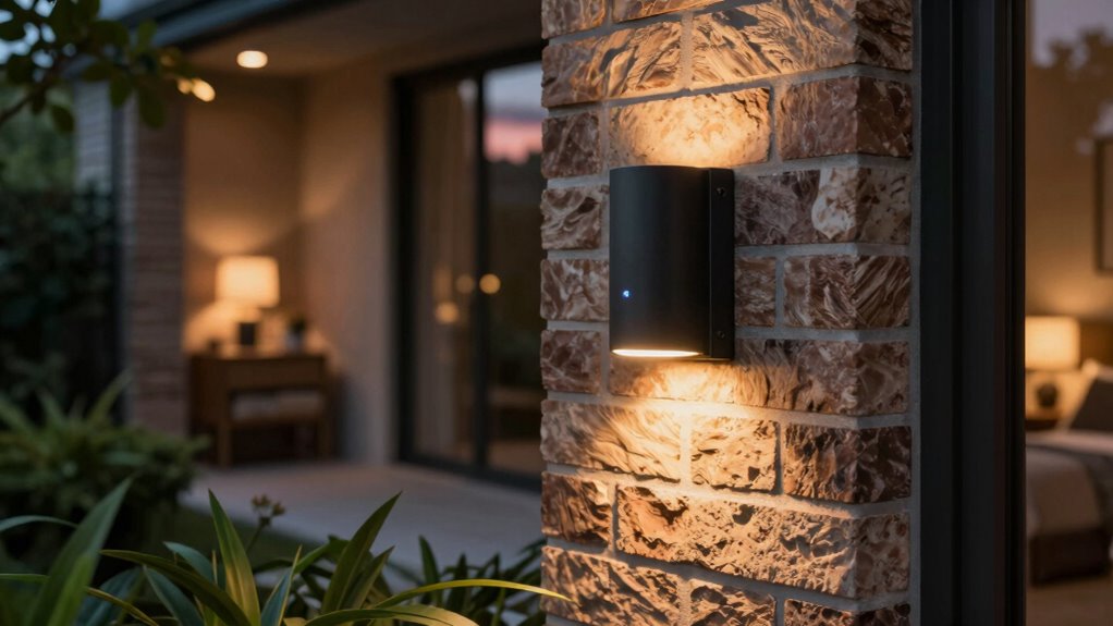 sunset motion sensor lighting