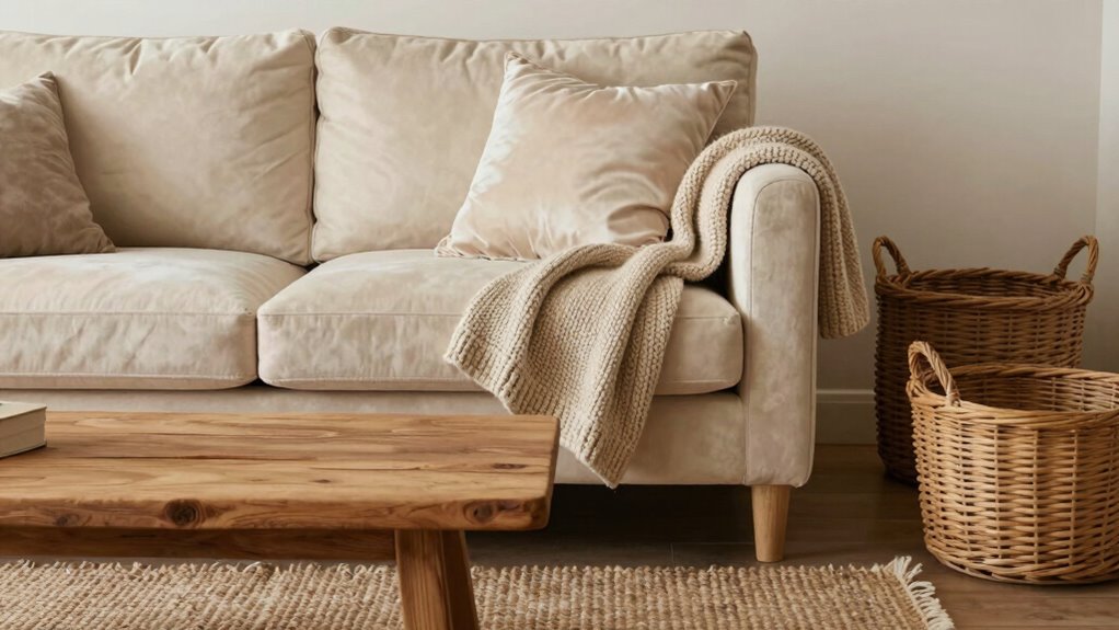 texture contrast and layering