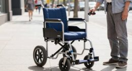 top elderly folding wheelchairs