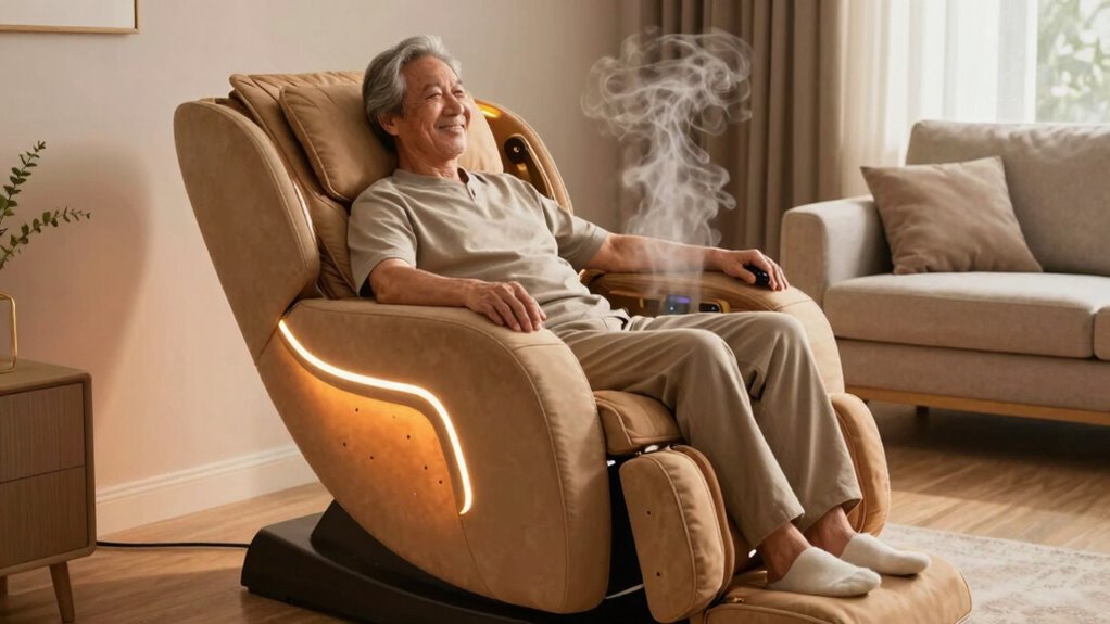 top heated shiatsu chairs