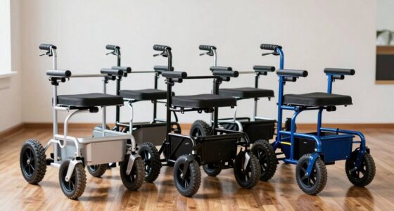 top heavy duty senior rollators