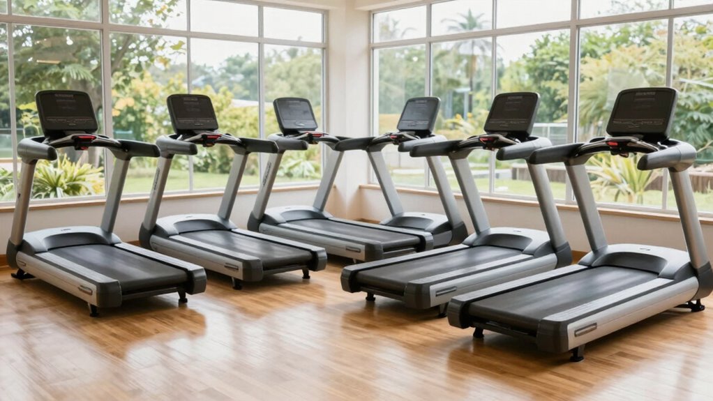 top low step treadmills