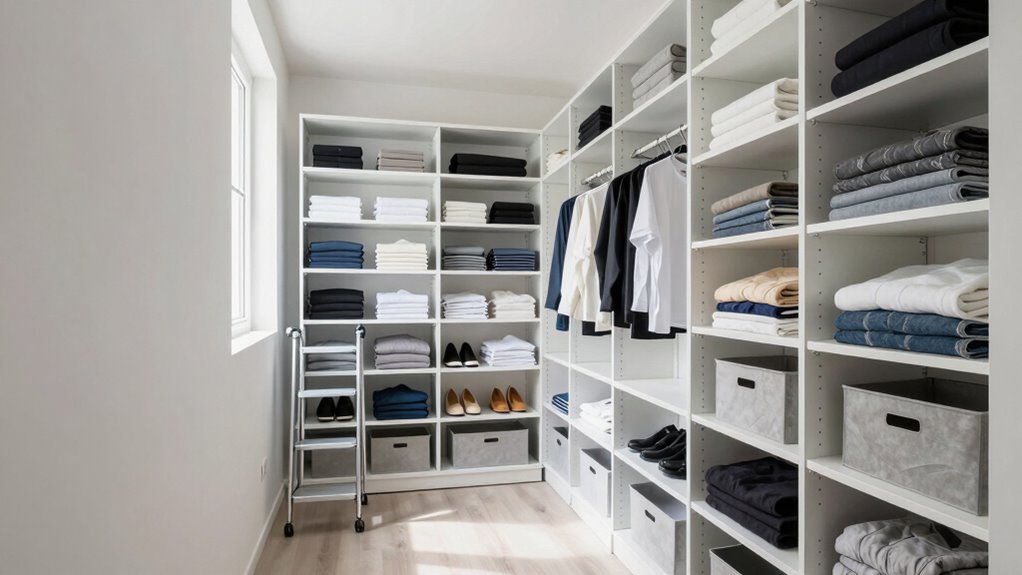 vertical closet organization solutions