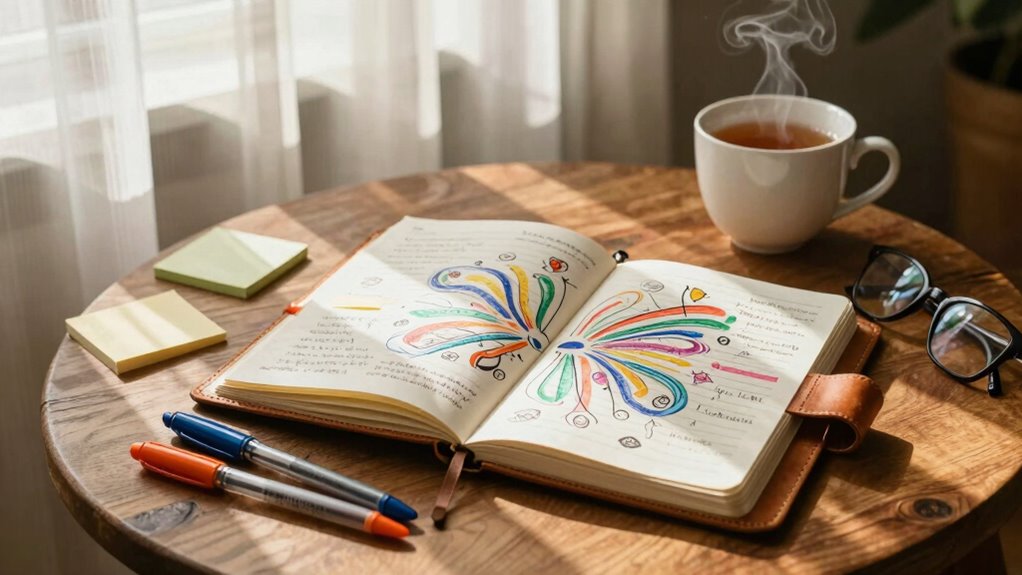 visual organization sparks creativity