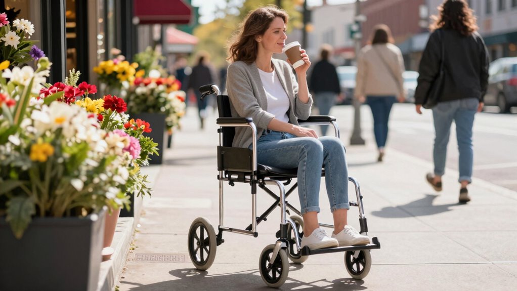 walker with built in seat