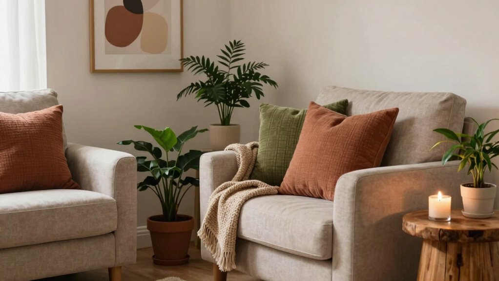 warm inviting calming decor