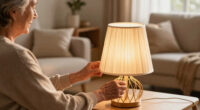 atelier oï and A-POC ABLE ISSEY MIYAKE sculpt lamps from wire and pleated cloth