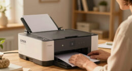 Epson Workforce Pro WF-4834 Wireless All-in-One Printer $100 + Free S&H