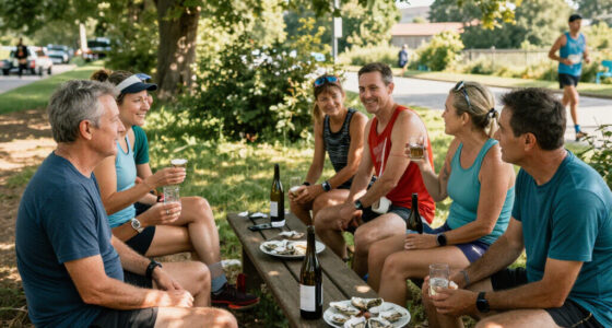 At This French Marathon, Runners Make Pit Stops For Wine And Oysters